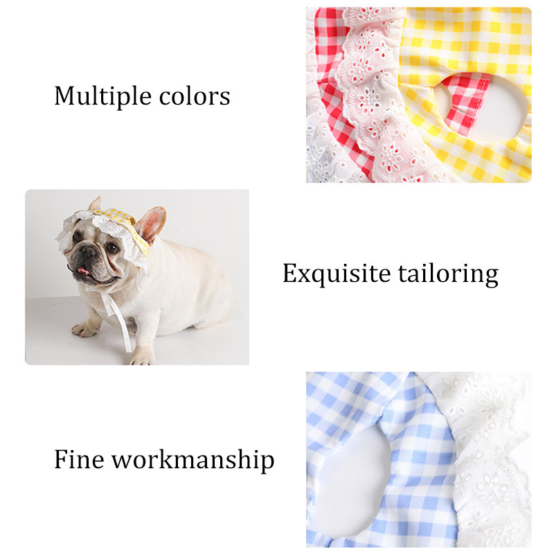 Jauki mājdzīvnieku suņu cepures kucēniem mājdzīvniekiem sauļošanās cepures maziem vidēji lieliem suņiem dekoratīvās cepures sauļošanās cepures āra aksesuāri franču buldoga cepurei