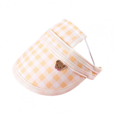 1vnt. Lauko šunų kepurė šuniuko priežiūrai, puošniai apsirengti kepurė naminiams gyvūnėliams kepurė nuo saulės naminių gyvūnėlių galvos apdangalų reguliavimas beisbolo kepurė su atmerktomis ausimis kačiukas 강아지