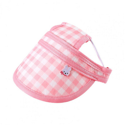 1vnt. Lauko šunų kepurė šuniuko priežiūrai, puošniai apsirengti kepurė naminiams gyvūnėliams kepurė nuo saulės naminių gyvūnėlių galvos apdangalų reguliavimas beisbolo kepurė su atmerktomis ausimis kačiukas 강아지