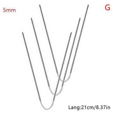 3Gb 21cm Apļveida adata Apļveida adāmadata ar Magic Coil adatu zeķu šūšanai Šalle Džemperis 2/2.5/3/3.5/4/4.5/5MM