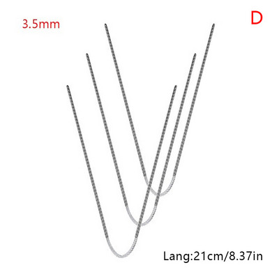 3Gb 21cm Apļveida adata Apļveida adāmadata ar Magic Coil adatu zeķu šūšanai Šalle Džemperis 2/2.5/3/3.5/4/4.5/5MM