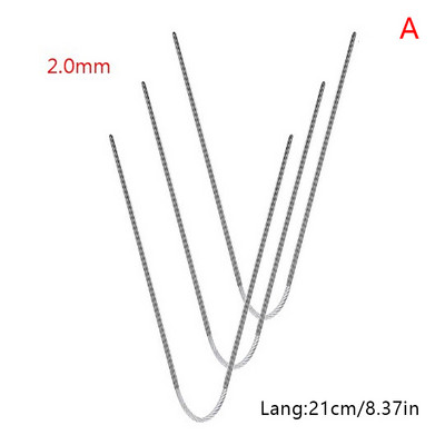 3Gb 21cm Apļveida adata Apļveida adāmadata ar Magic Coil adatu zeķu šūšanai Šalle Džemperis 2/2.5/3/3.5/4/4.5/5MM