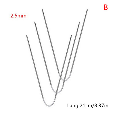 3Gb 21cm Apļveida adata Apļveida adāmadata ar Magic Coil adatu zeķu šūšanai Šalle Džemperis 2/2.5/3/3.5/4/4.5/5MM