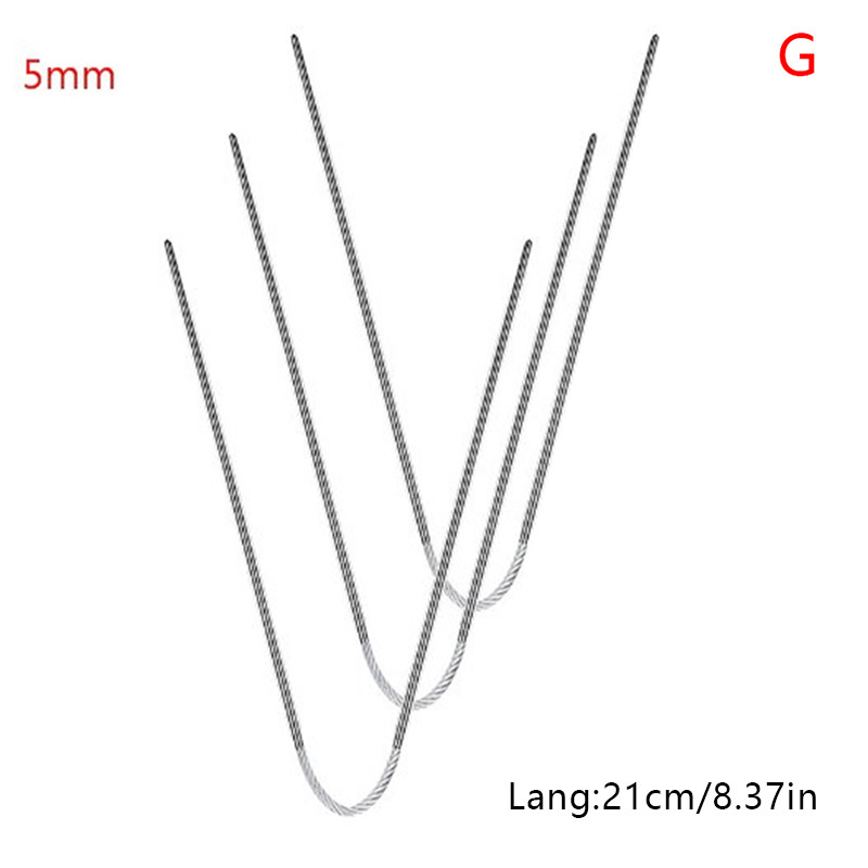 3Gb 21cm Apļveida adata Apļveida adāmadata ar Magic Coil adatu zeķu šūšanai Šalle Džemperis 2/2.5/3/3.5/4/4.5/5MM