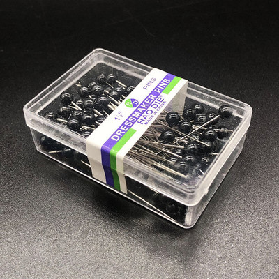 100 gab. Pērlīšu adatu šūšana, raibs, pozicionēšanas adatas krāsa, perlamutra plastmasa, ģērbšanas adatas instrumenti un piederumi