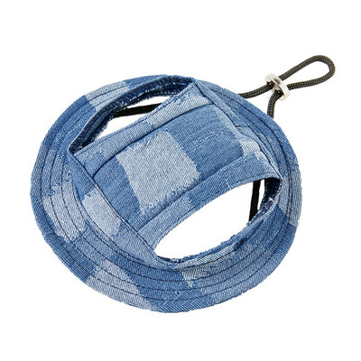 Nyári kisállat vödörsapka kutyáknak kis kölyökkutya nagy kutyák napálló baseballsapka füllyukakkal Kutya kerek napozósapka kültéri túra sapka