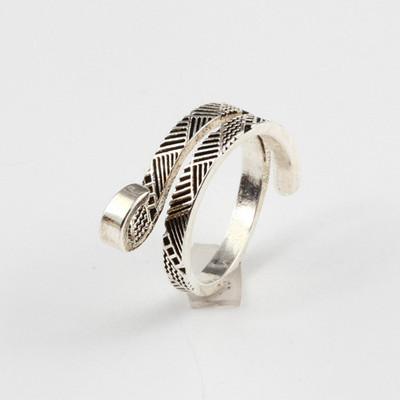 Jauns DIY adīšanas cilpas tamborēšanas rīks Multi Style Gredzens Pirksti Nodiluma Uzpirksteņa Dzija Regulējams Atvērts Gredzens Šūšanas Piederumi