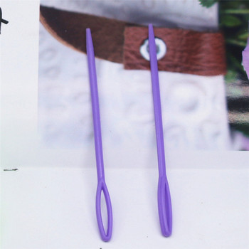 9cm 100 τμχ Πλαστικές βελόνες ραπτικής Bodkin Κέντημα μαλλί Βελόνες πλεξίματος Hand Darning Needlework Ραπτική DIY Crafts Εργαλεία
