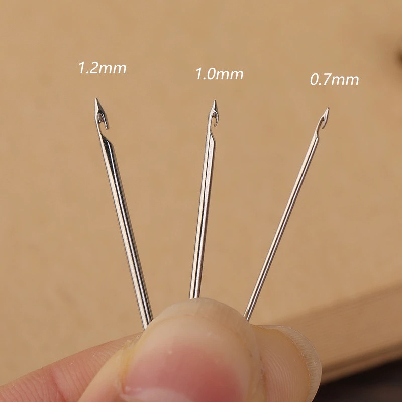 Siuvinėjimo adata su 3 adatomis rašiklio kryžminio dygsnio rankdarbių rinkinys prancūziškas nėrimas mezgimui