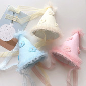 Daudz laimes dzimšanas dienā Mežģīņu cepure Mazuļa princese un meitene mīļa ziedu tēma ballītes noformējums cepures aksesuāri dušas dāvana bērnu galvassegas