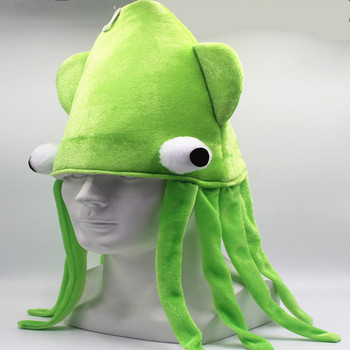 Χαριτωμένα καπέλα από καλαμάρια Cosplay Lovely Party Funny Octopus Hat Prom Dance Headdress Headwear Hair Carnival Accessories