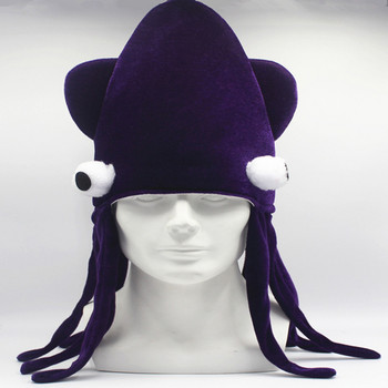 Χαριτωμένα καπέλα από καλαμάρια Cosplay Lovely Party Funny Octopus Hat Prom Dance Headdress Headwear Hair Carnival Accessories