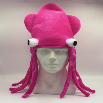 Χαριτωμένα καπέλα από καλαμάρια Cosplay Lovely Party Funny Octopus Hat Prom Dance Headdress Headwear Hair Carnival Accessories