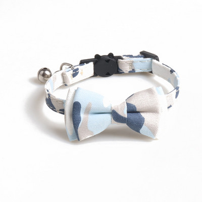 Maskēšanās kaķu kaklasiksna ar zvaniņu, ātri nolaižamu sprādzi un izturīgu kaķēnu kaķēnu kaklasiksnu, 6,8-10,8 collu