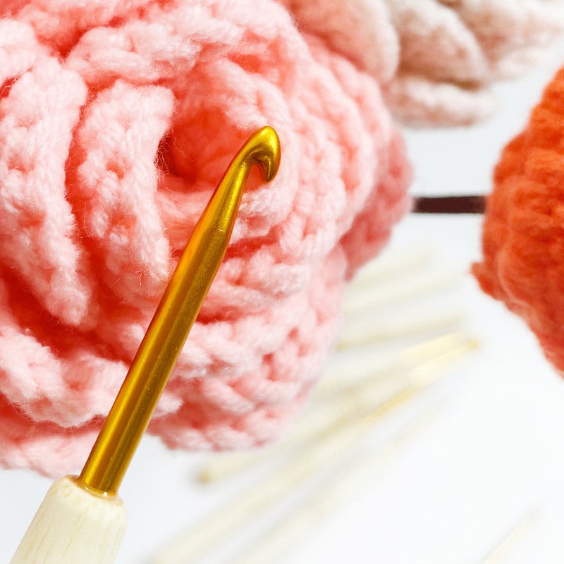 2–6 mm bambuko rankena nėrimo kabliukai Trikotažo pynimo verpalai Mezgimo adata Medinė nėrimo kabliukas Mezgimo įrankiai Priedai