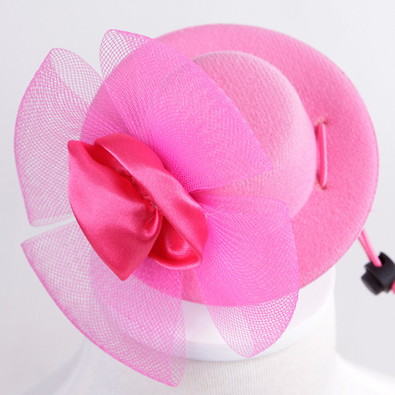 Kutya macska kölyök sapka Fejpánt Kalap Fejfedő Kisállat sapka Divat dekoráció cilinderek Gentleman Fedora kutya cica sapka karácsonyi partira