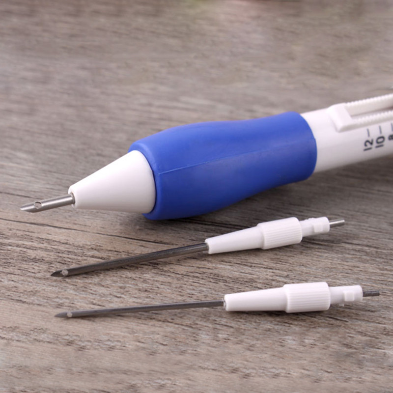 3 tű 2 befűző kézműves szerszám Lyukasztótű készlet 3 méretű lyukasztótű készlet Hímzővarrás kézműves eszköz barkácsvarráshoz