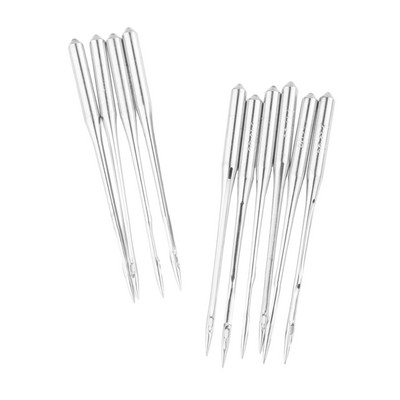 10Gb Rūpnieciskās overloka šujmašīnas adatas 9/65 10/70 11/75 12/80 14/90 16/100 18/110 21/130 Piemērots JUKI Pegasus Singer