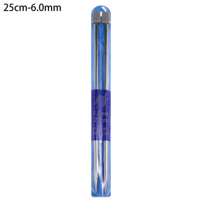 2/5 vnt 20/35 cm tiesios mezgimo adatos Metalinės nėrimo kabliukas nerūdijančio plieno mezgimo įrankis "pasidaryk pats" pynimo rankdarbių rinkinys siuvimo priedai