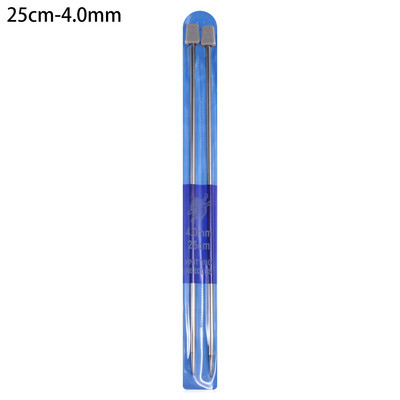 2/5 vnt 20/35 cm tiesios mezgimo adatos Metalinės nėrimo kabliukas nerūdijančio plieno mezgimo įrankis "pasidaryk pats" pynimo rankdarbių rinkinys siuvimo priedai