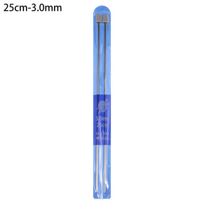 2/5 vnt 20/35 cm tiesios mezgimo adatos Metalinės nėrimo kabliukas nerūdijančio plieno mezgimo įrankis "pasidaryk pats" pynimo rankdarbių rinkinys siuvimo priedai