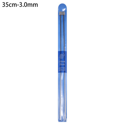 2/5 vnt 20/35 cm tiesios mezgimo adatos Metalinės nėrimo kabliukas nerūdijančio plieno mezgimo įrankis "pasidaryk pats" pynimo rankdarbių rinkinys siuvimo priedai