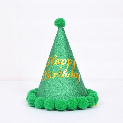 Születésnapi buli dekoráció haj golyós buli sapka gyerekeknek felnőtt születésnapi öltöztető kellékek plüss golyós party születésnapi kalap nagykereskedés