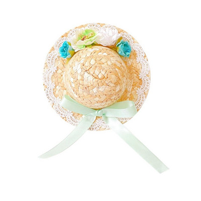 Modes mājdzīvnieku galvassegas Regulējamas mājdzīvnieku preces Mājdzīvnieku lentes Salmu cepure Suņu cepure Rekvizīti Cepure suns Saules cepure