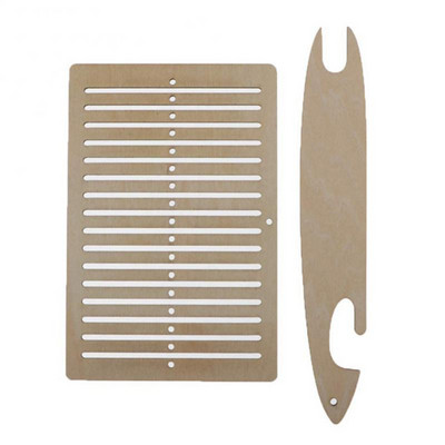 Koka stelles adāmmašīna Aušanas stelles rāmis DIY Trikotāžas rotaļlietas Vilnas aušanas stelles Roku darbs Mājsaimniecības koka adāmmašīna