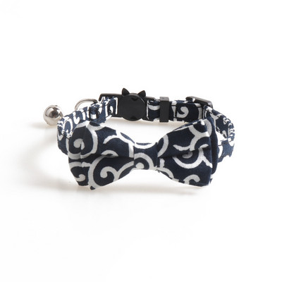 2020-as csokornyakkendős macskanyakörv, csengővel állítható nyakörvekkel, japán kimonó nindzsa stílus macskáknak cica cica kölyökkutya