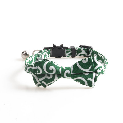 2020-as csokornyakkendős macskanyakörv, csengővel állítható nyakörvekkel, japán kimonó nindzsa stílus macskáknak cica cica kölyökkutya