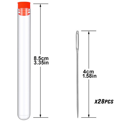 KAOBUY keresztszemes varrótűk nagy szemű varrótűk hímzőeszköz kézi varrótű tartozékok otthoni varróeszközhöz
