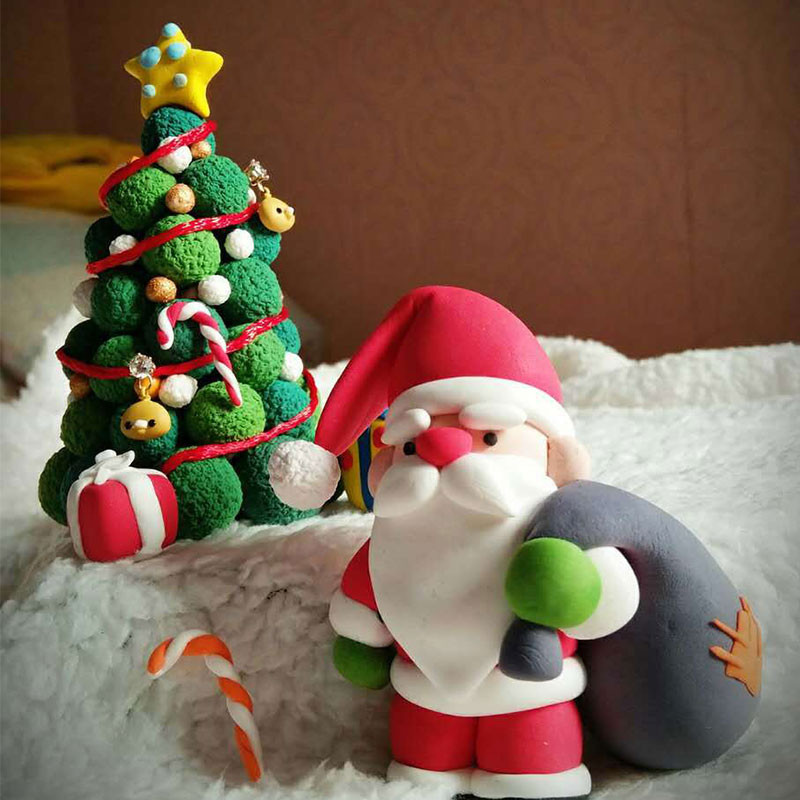 8/40 tk Mini polümeersavist ümmargune lõikeseade lõikur vorm keraamika keraamika tööriistakast käsitsi lõigatud ümmargune vorm