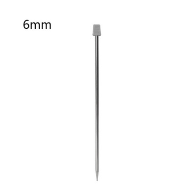 1 gab 25cm/35cm nerūsējošā tērauda viena smaila adāmadatas tamboradatas rīks Amatniecības adāmadatas DIY instrumenti 2.0mm-8.0mm