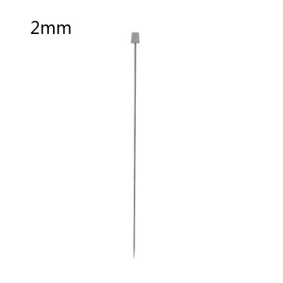 1 gab 25cm/35cm nerūsējošā tērauda viena smaila adāmadatas tamboradatas rīks Amatniecības adāmadatas DIY instrumenti 2.0mm-8.0mm