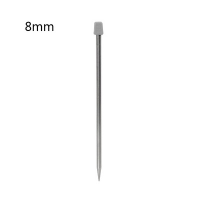 1 gab 25cm/35cm nerūsējošā tērauda viena smaila adāmadatas tamboradatas rīks Amatniecības adāmadatas DIY instrumenti 2.0mm-8.0mm