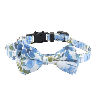 Cotton Designer Breakaway Cats kaklasiksna ar tauriņu un zvana kaķu kaklasiksnām kaķu meitenēm ar zvana kakla siksnām kaķiem