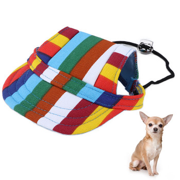 Καπέλο μπέιζμπολ για σκύλους κατοικίδιων ζώων Καπέλο καλλωπισμού κουταβιού με φόρεμα κατοικίδιων ζώων Σκύλοι για υπαίθριο καπέλο Καπέλο κεφαλής Casual χαριτωμένο σκυλί με καπέλο