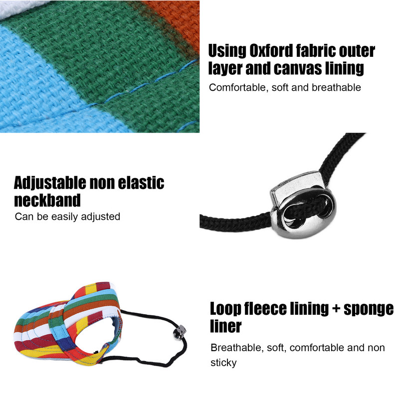 Домашно куче Бейзболна шапка Шапка за подстригване на кученце Домашни любимци Кучета Шапка на открито Шапка за глава Небрежно сладко куче с шапка