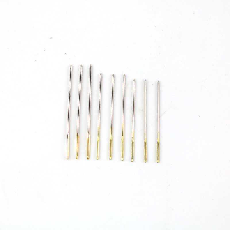 100 db keresztszemes varrótű kézműves hímzőeszköz nagy szemű varrótűk 22# 24# 26# öltésvászon varrókészlethez