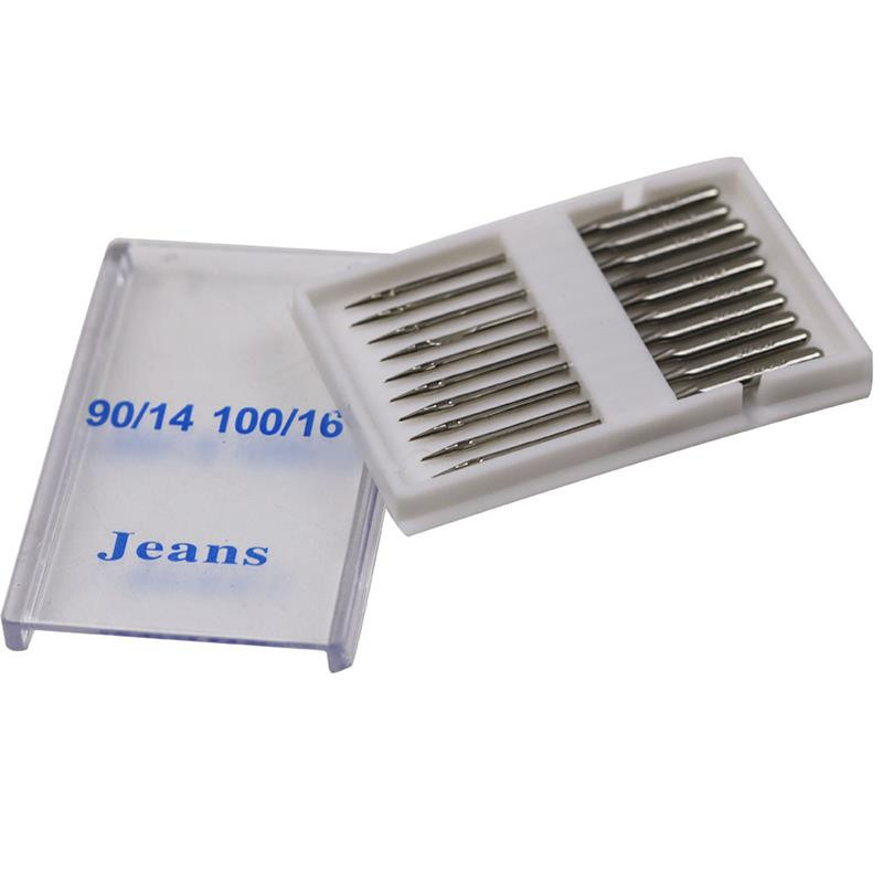 20db varrógéptű Singer Brother Janome Varmax számára Méretek 65/9 75/11 80/12 90/14 100/16 Varrógép kellékek