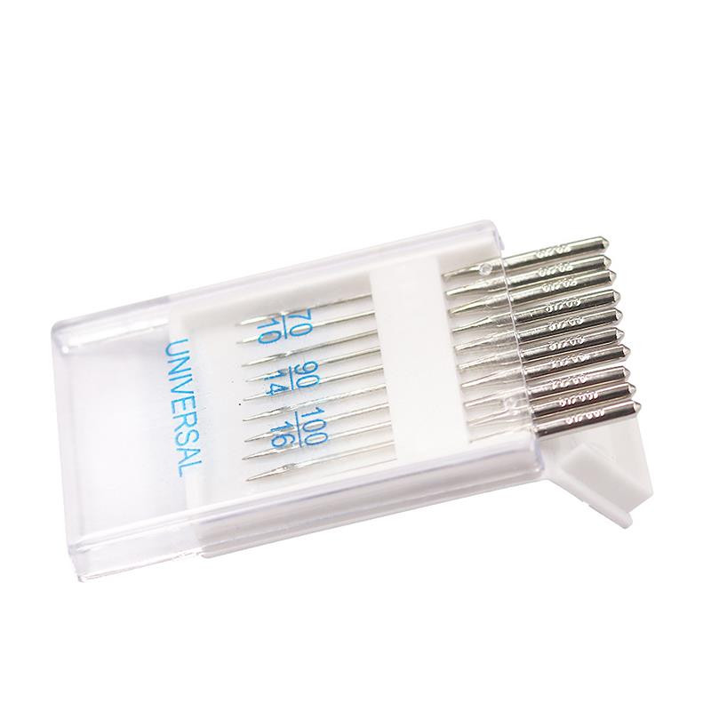 20db varrógéptű Singer Brother Janome Varmax számára Méretek 65/9 75/11 80/12 90/14 100/16 Varrógép kellékek