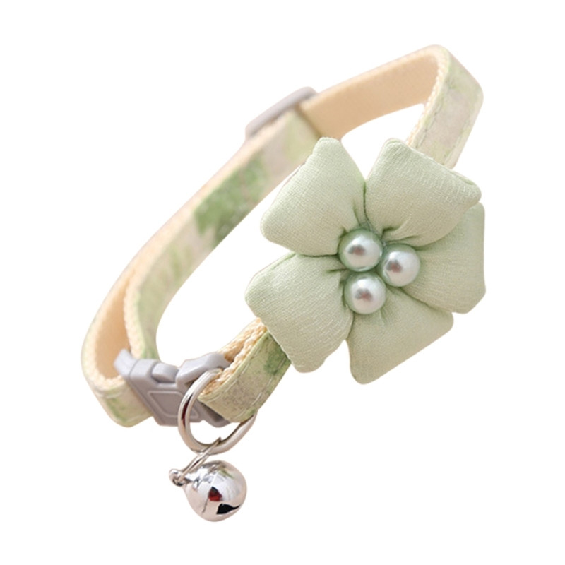 Flower girl κολάρο σκυλιών για θηλυκά σκυλιά Floral διακοσμήσεις Κολάρα για γάτες για κατοικίδια με μεταλλική αγκράφα ασφαλείας