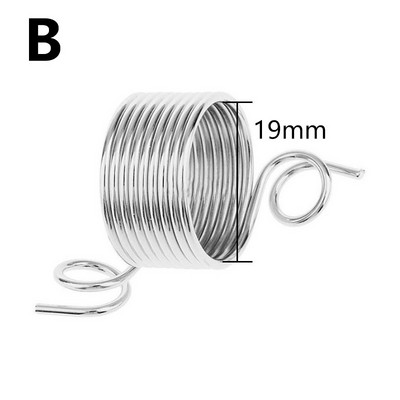 1 db rozsdamentes acél gyűrű típusú tű, gyűszű, ujjkopás, fonalvezető fonalrugós kötőeszközök