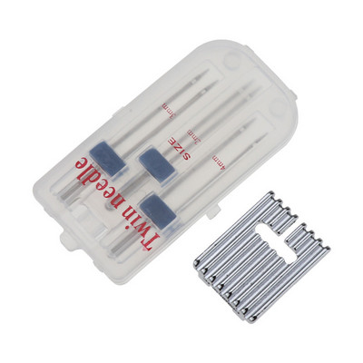 Διπλό Διπλό Βελόνες Εξαρτήματα Βελόνες Ζαρωμένο Πόδι Πίεσης Ραπτομηχανής για Ραπτομηχανή Μέγεθος 2/90 3/90 4/90 Πολυλειτουργικό