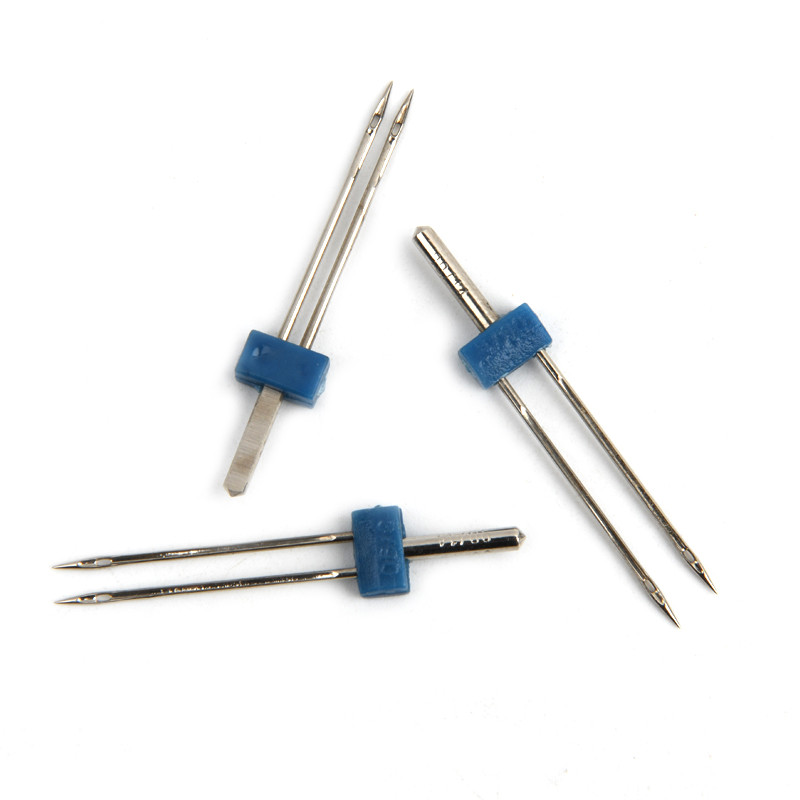 Διπλό Διπλό Βελόνες Εξαρτήματα Βελόνες Ζαρωμένο Πόδι Πίεσης Ραπτομηχανής για Ραπτομηχανή Μέγεθος 2/90 3/90 4/90 Πολυλειτουργικό