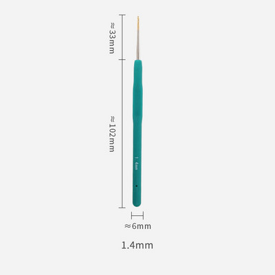 Színes, puha szárú horgolótűk saját készítésű kötőeszközök gyapjú finom horgolótűk, teljes készlet csipke kötéshez és horgolt tűhöz