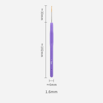 Színes, puha szárú horgolótűk saját készítésű kötőeszközök gyapjú finom horgolótűk, teljes készlet csipke kötéshez és horgolt tűhöz