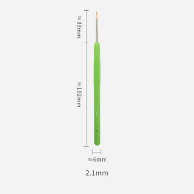 Színes, puha szárú horgolótűk saját készítésű kötőeszközök gyapjú finom horgolótűk, teljes készlet csipke kötéshez és horgolt tűhöz
