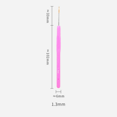 Színes, puha szárú horgolótűk saját készítésű kötőeszközök gyapjú finom horgolótűk, teljes készlet csipke kötéshez és horgolt tűhöz